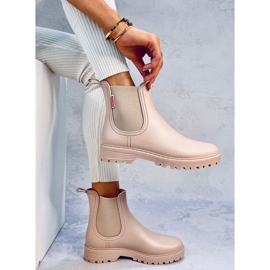 Botines Chelsea en beige de Braun 3
