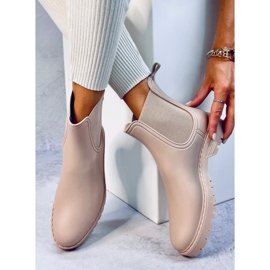 Botines Chelsea en beige de Braun 4