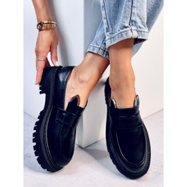 Mocasines plataforma con orejas de Bunnies Black negro 4