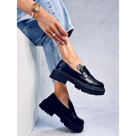Mocasines plataforma con orejas de Bunnies Black negro 5