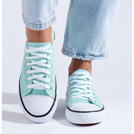 Zapatillas Shelovet classic menta verde 2