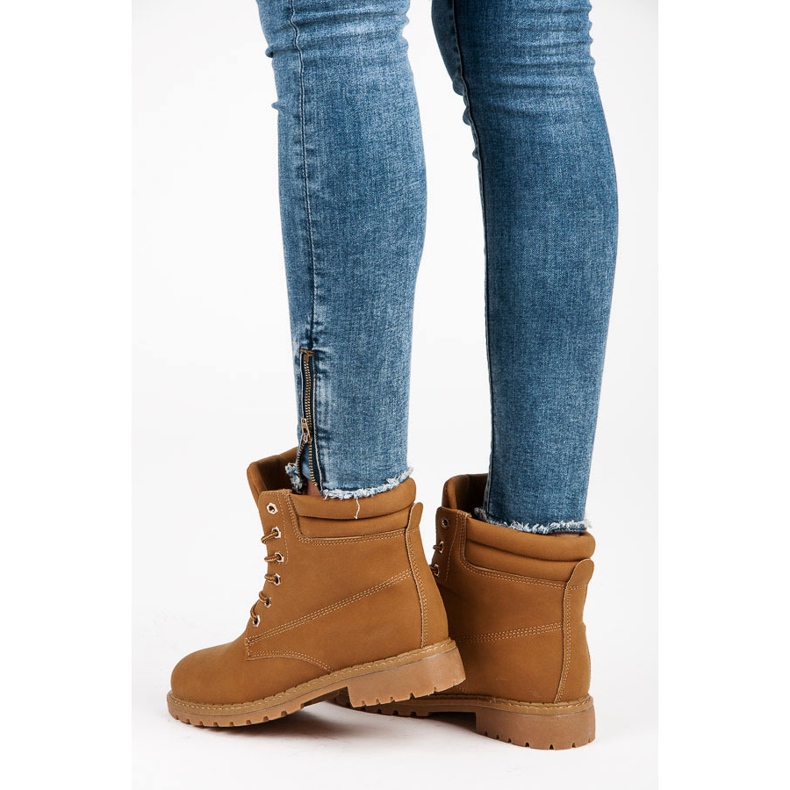 Queentina Tramperos de camellos marrón 2 Queentina Tramperos de camellos marrón 2