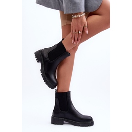 Botas Jodhpur de piel para mujer Negras Crowder negro 4