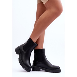 Botas Jodhpur de piel para mujer Negras Crowder negro 2