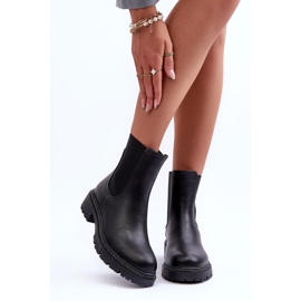 Botas Jodhpur de piel para mujer Negras Crowder negro 6