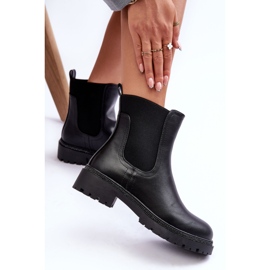Botas Jodhpur de piel para mujer Negras Crowder negro 8