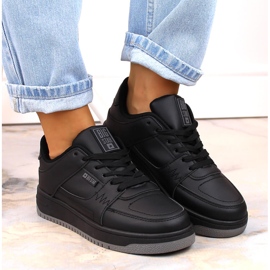 Deportivas deportivas con cordones negras Big Star MM274353 negro 4
