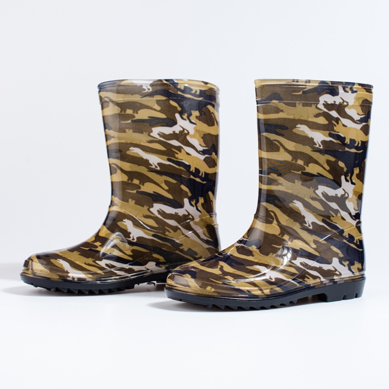 Botas de agua de camuflaje para niños Shelovet multicolor 1