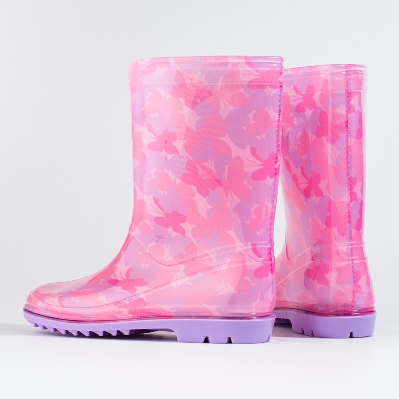 Botas de agua rosa Shelovet niña rosado 2 Botas de agua rosa Shelovet niña rosado 2
