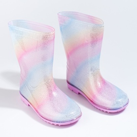 Botas lluvia niña Shelovet multicolor 1