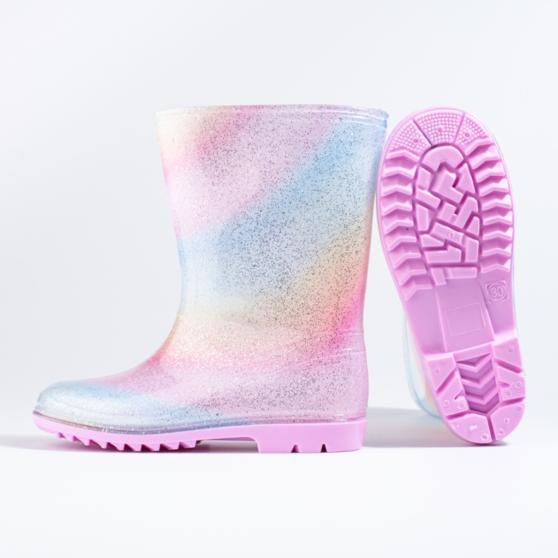 Botas lluvia niña Shelovet multicolor 2