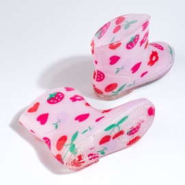 Botas de agua niña Shelovet fruit rosa rosado 2