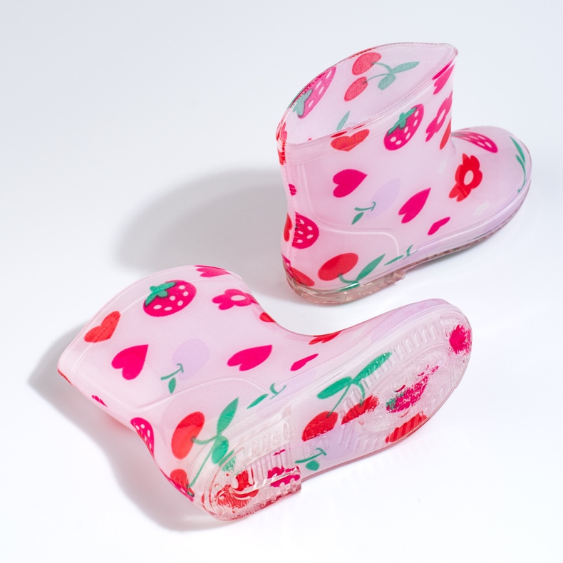 Botas de agua niña Shelovet fruit rosa 2