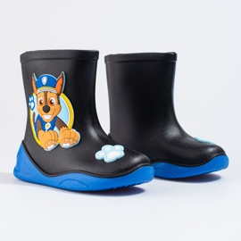 Botas de agua para niños Shelovet, negras negro 1