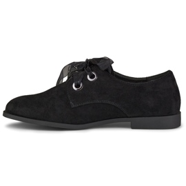 La.Fi Zapatos elegantes de ante negro 6