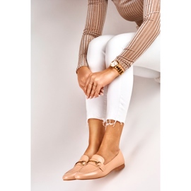 Zapatos mujer beige elegantes 3