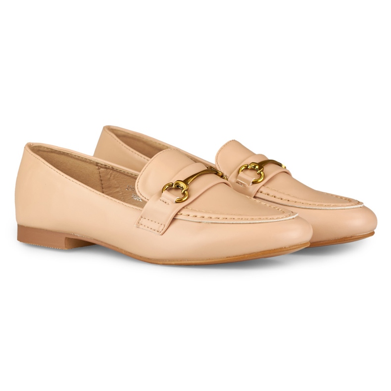 Zapatos mujer beige elegantes 1
