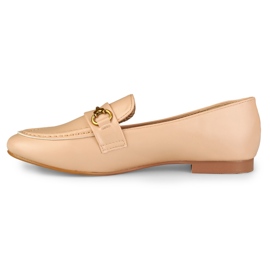 Zapatos mujer beige elegantes 5