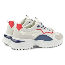 Deportivas blancas de mujer Laila blanco 3