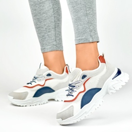 Deportivas blancas de mujer Laila blanco 6