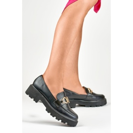 Mocasines mujer ecopiel negra negro 1 Mocasines mujer ecopiel negra negro 1