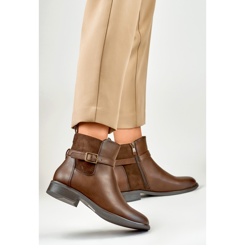 Botas casual mujer marrones marrón 1 Botas casual mujer marrones marrón 1