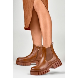 Botas de trabajo de mujer Veris marrones marrón 2