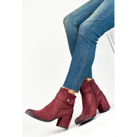 Botas clásicas burdeos de Blaise rojo 3