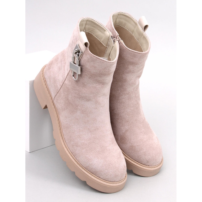 Botas Chelsea de mujer Emarco Beige 1