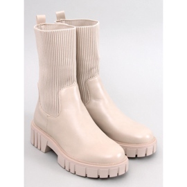 Botas calcetín superior Farrell Beige 1