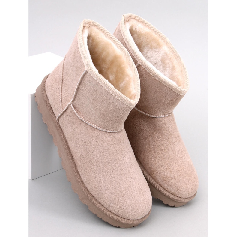 Botas de nieve cortas Ensle Beige 1