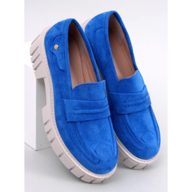 Mocasín plataforma Chandra Azul 1