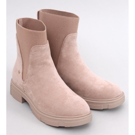 Botas Chelsea de mujer Mead Caqui beige 1