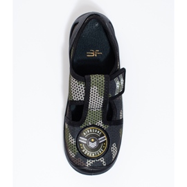 Zapatillas Shelovet con velcro para niño. gris 3