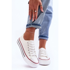 FB3 Zapatillas Clásicas De Plataforma Baja Blanco Jazlyn 7
