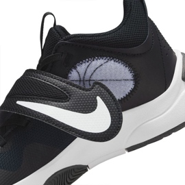 Zapatillas de baloncesto Nike Team Hustle D 11 Jr DV8996 002 negro negro 7