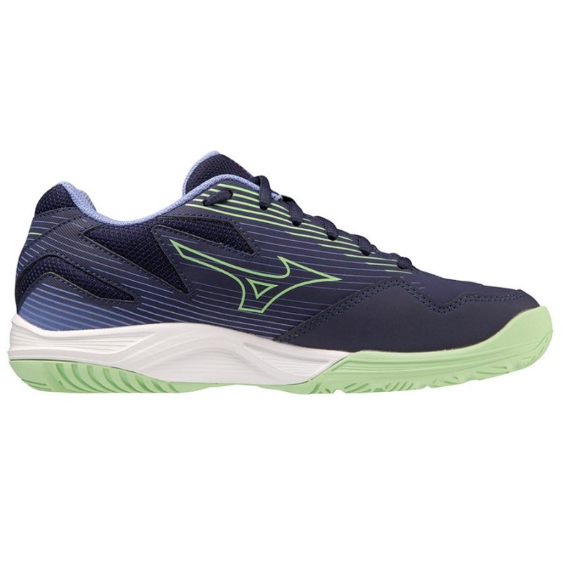 Zapatillas voleibol Mizuno Cyclone Speed 4 Jr V1GD231011 azul azul 1