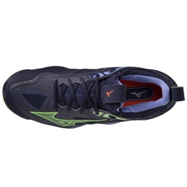 Zapatillas voleibol Mizuno Wave Momentum 3 M V1GA231211 azul marino azul 3