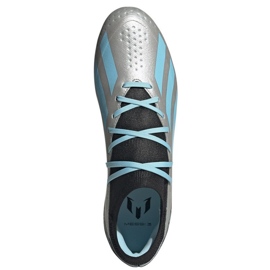 Botas de fútbol Adidas X Crazyfast Messi.3 Fg M IE4078 plata sombras de grey 2