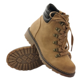 Botas Sergio Leone Botas en el control deslizante Camel 0022 beige 3