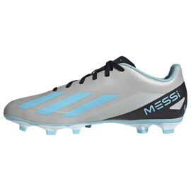 Zapatos de fútbol Adidas X Crazyfast Messi.4 FxG M IE4072 gris sombras de grey 1