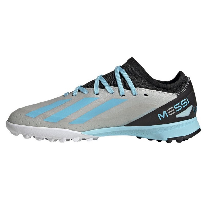 Botas de fútbol Adidas X Crazyfast Messi.3 Tf Jr IE4073 gris tonos de gris 1
