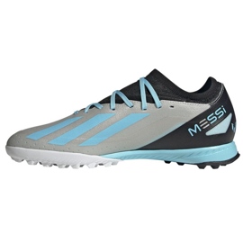 Botas de fútbol Adidas X Crazyfast Messi.3 Tf M IE4074 plata 1