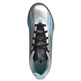 Botas de fútbol Adidas X Crazyfast Messi.4 Tf Jr IE4068 gris sombras de grey 2
