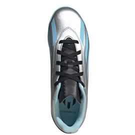 Zapatos de fútbol Adidas X Crazyfast Messi.4 In Jr IE4070 sombras de grey 2