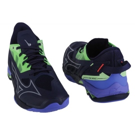 Zapatillas balonmano Mizuno Wave Mirage 5 M X1GA235011 azul marino azul 4