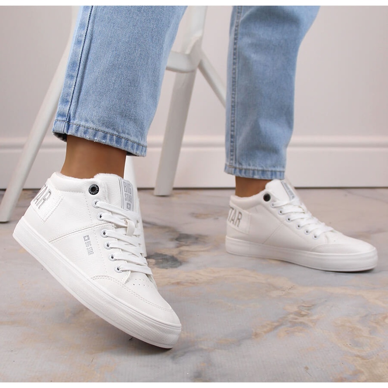 Zapatillas con aislamiento blanco Big Star EE274352 2 Zapatillas con aislamiento blanco Big Star EE274352 2