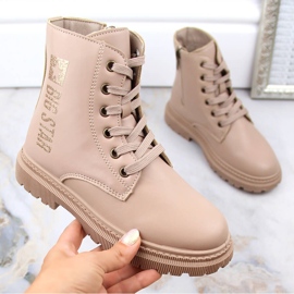 Botas aislantes beige para niña Big Star MM374154 1