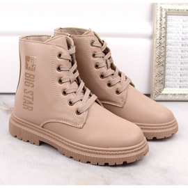 Botas aislantes beige para niña Big Star MM374154 2