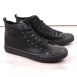 Deportivas altas aislantes negras para hombre Big Star MM174012 negro 1 Deportivas altas aislantes negras para hombre Big Star MM174012 negro 1